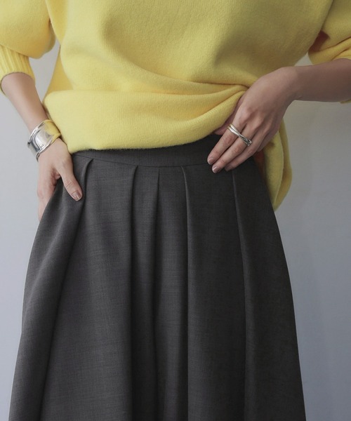 ELFRANK パンツ タック ガウチョパンツ スカーチョ キュロットパンツ