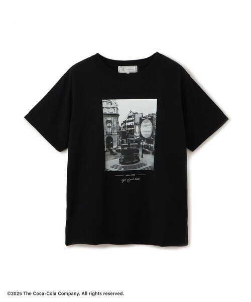 Coca Cola（コカコーラ） tシャツ 「Coca-Cola」「汗染み加工