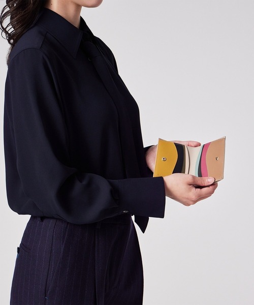 Paul Smith（ポール・スミス） 二つ折り財布 財布 スワールカット