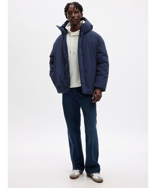「GAP」 ブルゾン S ネイビー メンズ