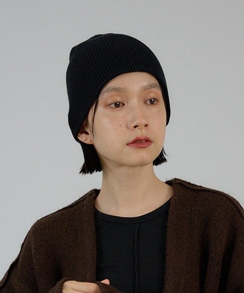 NOMINE（ノミネ） ニット帽 ニットキャップ レディース コットン