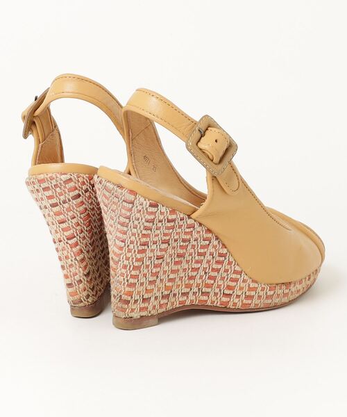 「tsumori chisato WALK」 ヒールサンダル 23cm ベージュ レディース_画像2