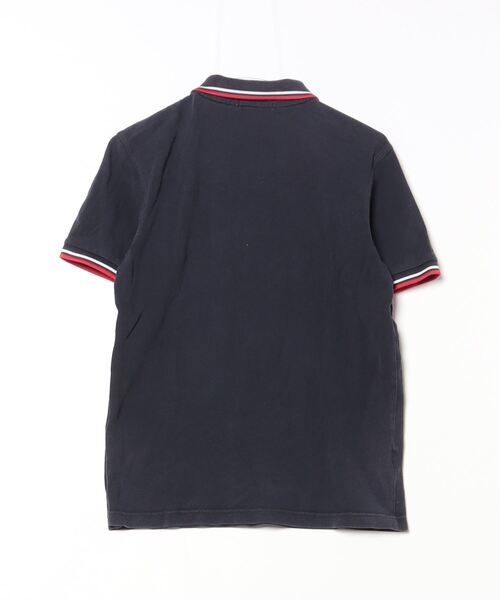 「FRED PERRY」 半袖ポロシャツ S ネイビー メンズ_画像2