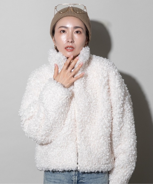 ブルゾン アウター プードルジップブルソン レディース : ZOZOTOWN