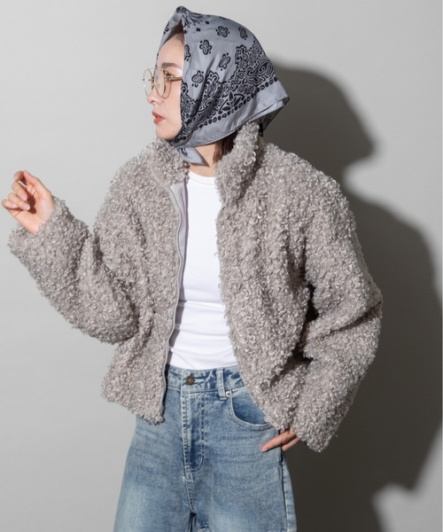 ブルゾン アウター プードルジップブルソン レディース : ZOZOTOWN