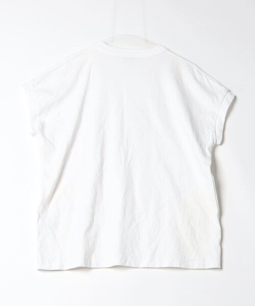 「ATON」 半袖カットソー 2 ホワイト レディース_画像2