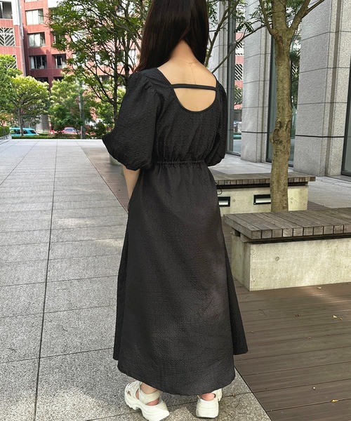 「apres jour」 半袖ワンピース X-LARGE ピンク レディース_画像8