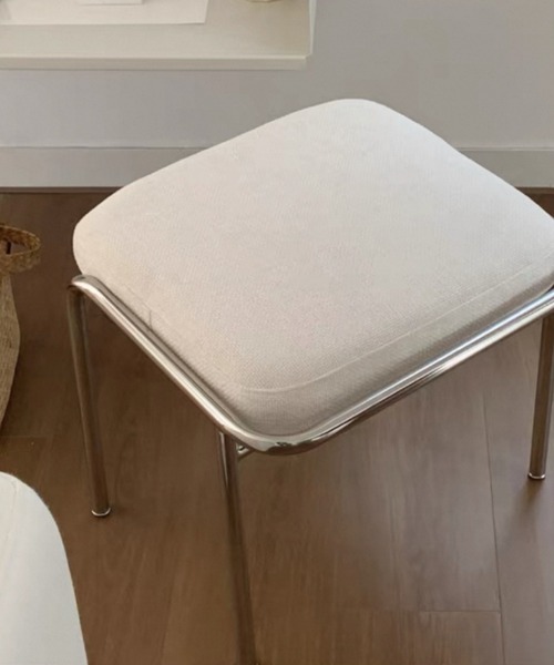 家具 Cushion stainless frame stool : ZOZOTOWN Yahoo!店 - 通販