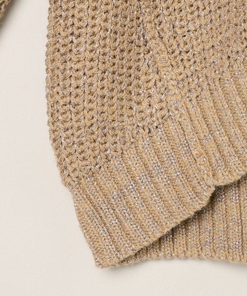 【新品】 three dots スパークリング カーディガン three dots（スリー ドッツ） ニット セーター スパークリング