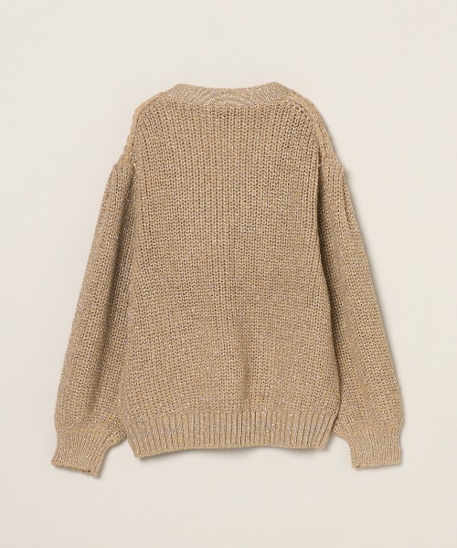 three dots（スリー ドッツ） ニット セーター スパークリング