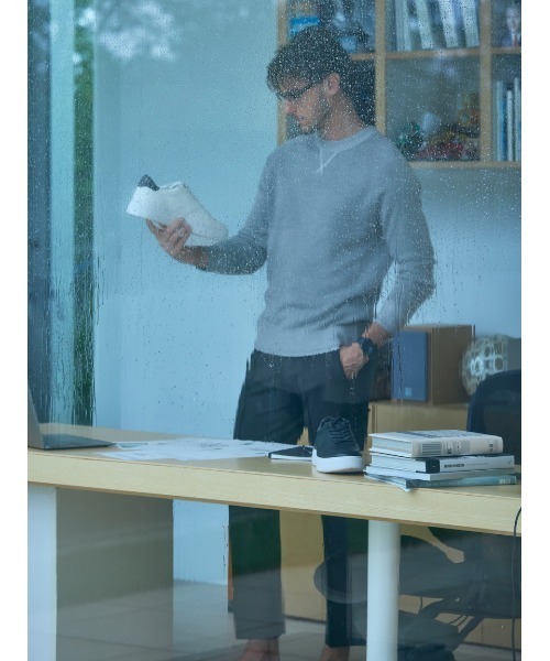 AOURE（アウール） セーター ニット スウェットライクニット プル