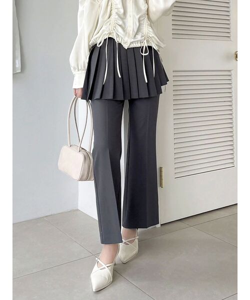 dazzlin ダズリン ラップスカート風 ロングスカート キュロットパンツ他 dazzlin（ダズリン） スカート ラップマーメイドラインスカート