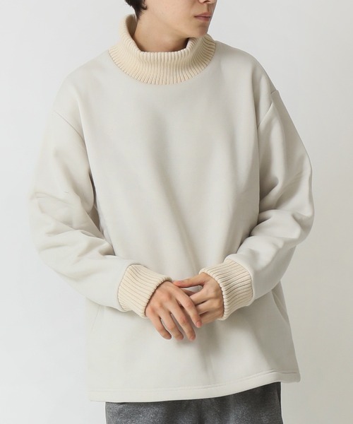 ADERERROR タートルネック トレーナー クリーム色 ☆日本未入荷 ADERERROR タートルネック トレーナー クリーム色 ☆日本未入荷