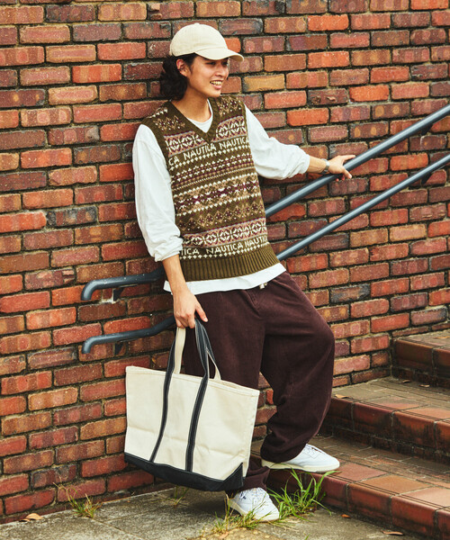 NAUTICA（ノーティカ） ベスト ジレ ヴィンテージライク フェアアイル