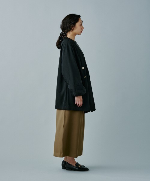 terrace ジャケット テーラードジャケット MA-1オーガンジーバルーン