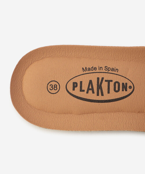 「PLAKTON」 フラットサンダル 36 ブラウン レディース_画像7