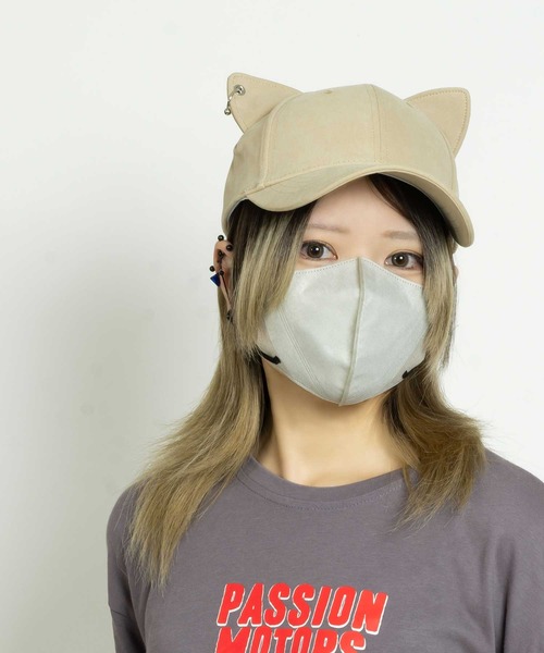 SVEC（シュベック） キャップ 帽子 レディース ピアッシング猫耳