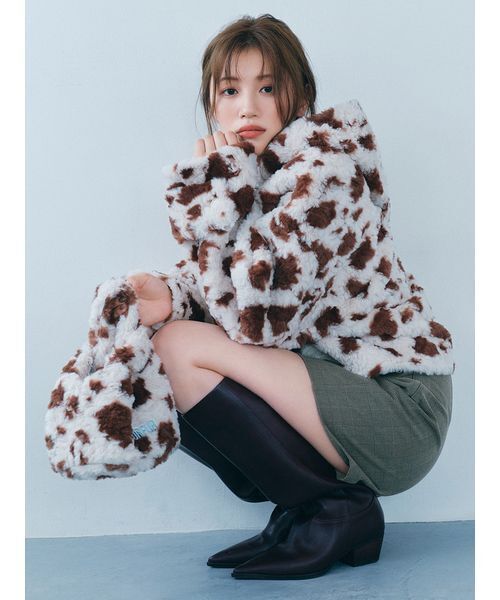 FURFUR（ファーファー） ハンドバッグ 「ZOZO限定カラー」エコファー 