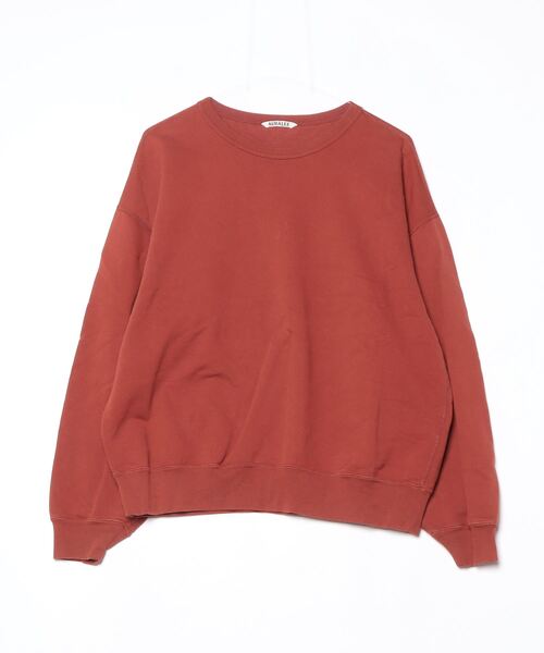 AURALEE（オーラリー） スウェットカットソー 0 ブラウン レディース