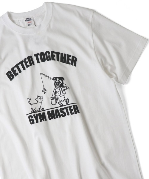 「gym master」 半袖Tシャツ SMALL ベージュ メンズ_画像6