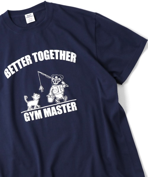 「gym master」 半袖Tシャツ SMALL ベージュ メンズ_画像8