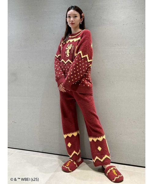 SNIDEL HOME パジャマ ルームウェア 「ハリー・ポッター」ニットプル