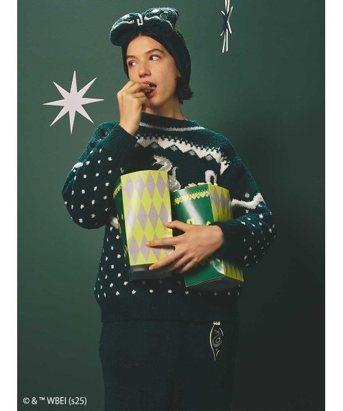 SNIDEL HOME パジャマ ルームウェア 「ハリー・ポッター」ニットプル