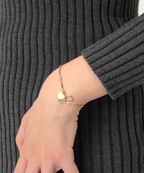 「PHILIPPE AUDIBERT」 ブレスレット FREE ゴールド レディース_画像2
