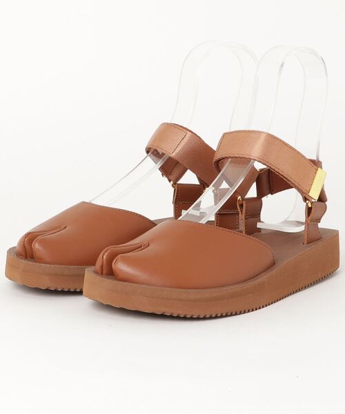 suicoke（スイコック） フラットサンダル 24cm ブラウン レディース