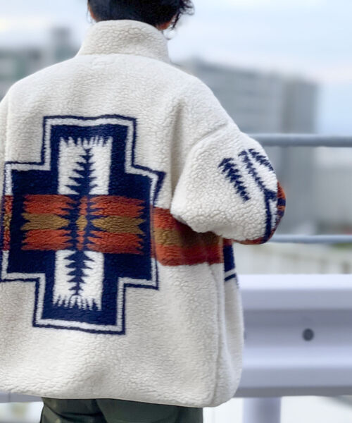 PENDLETON（ペンドルトン） ブルゾン L ブラック メンズ : ZOZOTOWN