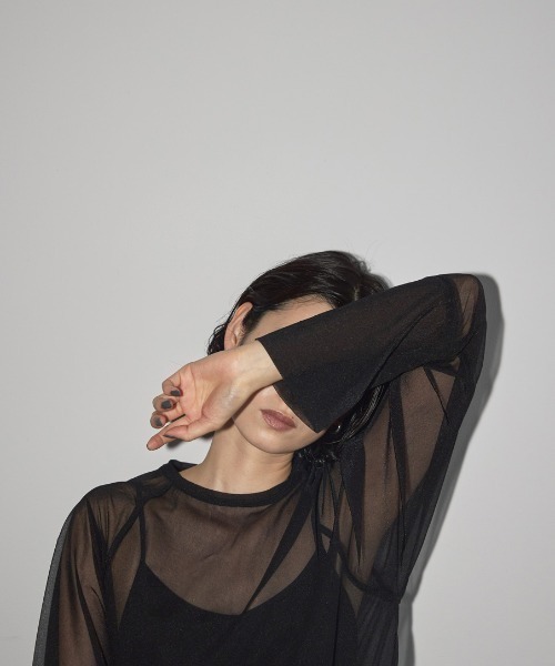 「TODAYFUL」 長袖カットソー FREE ブラック レディース_画像3