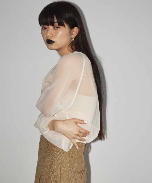 「TODAYFUL」 長袖カットソー FREE ブラック レディース_画像5