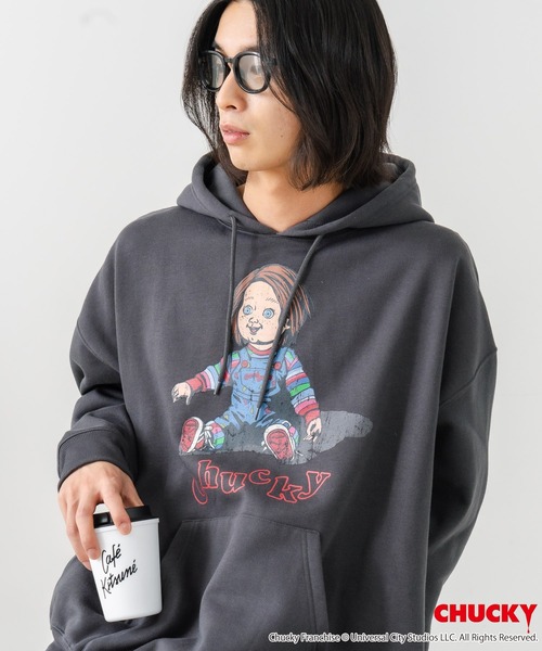 LB/S パーカー 「CHUCKY/チャッキー」オリジナルデザイン 裏起毛