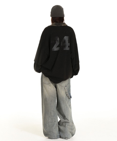 MASONPRINCE 長袖ポロシャツ S ブラック メンズ : ZOZOTOWN Yahoo!店