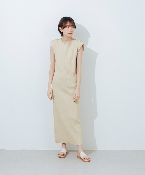 サンダル 「軽量・クッション入り」メタルリングフラットトングサンダル JA5964 レディースの画像