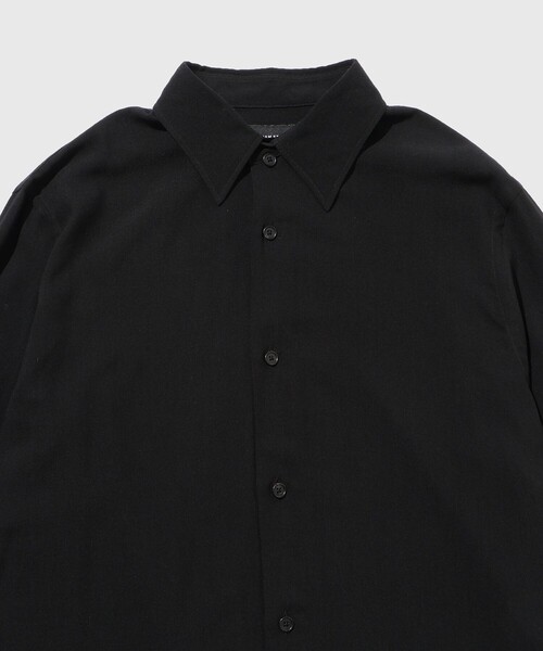 シャツ 「NIKKE」シフォンボイル レギュラーカラーシャツ メンズの画像