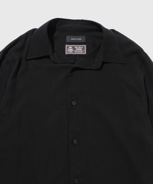 シャツ 「NIKKE」シフォンボイル レギュラーカラーシャツ メンズの画像