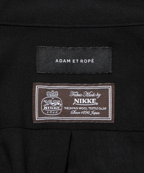 シャツ 「NIKKE」シフォンボイル レギュラーカラーシャツ メンズの画像