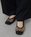 バレエシューズ パンプス 「2.718」メッシ...の詳細画像4