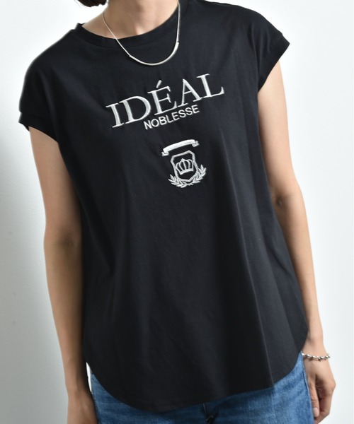 「INTERPLANET」 半袖Tシャツ FREE グレー レディース_画像6