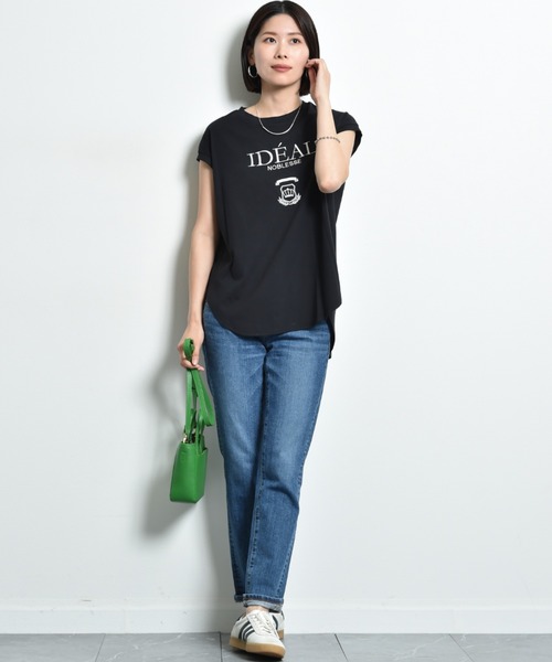 「INTERPLANET」 半袖Tシャツ FREE グレー レディース_画像8
