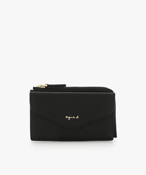 agnes b.　ケース財布　レア　 ※送料無料 agnes b.（アニエスベー） コインケース FREE ブラック レディース