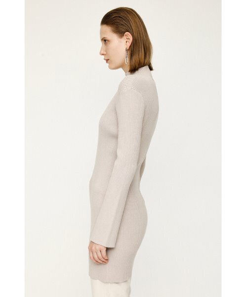 「SLY」 ニットワンピース 1 ベージュ レディース_画像8