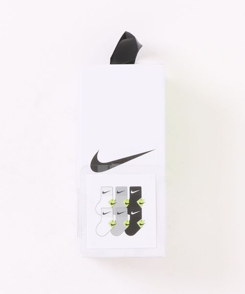 JUGLANS（ユグランス） 靴下 「NIKE」NHN INFANT 6PK NIKE SMILEY ANK