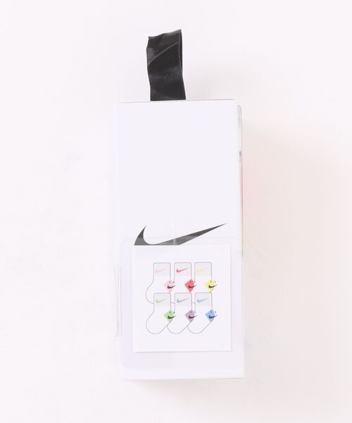 JUGLANS（ユグランス） 靴下 「NIKE」NHN INFANT 6PK NIKE SMILEY ANK