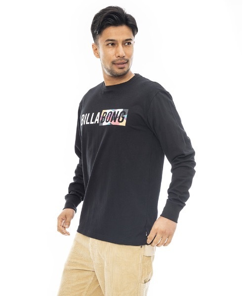 「BILLABONG」 長袖Tシャツ LARGE ブラック メンズ_画像4