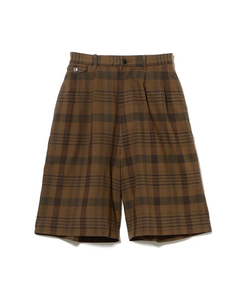 BEAMS BOY（ビームス ボーイ） ワイドパンツ パンツ マドラス チェック