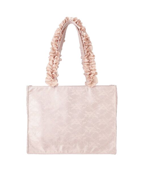 Maison de FLEUR（メゾンドフルール） トートバッグ レースフリル