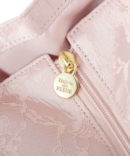 Maison de FLEUR（メゾンドフルール） トートバッグ レースフリル