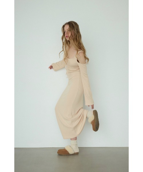ALEXIA STAM（アリシアスタン） ワンピース Open Shoulder Long Dress